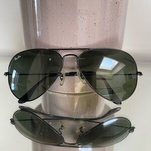 Ray-Ban Classic Black Aviator Sunglasses